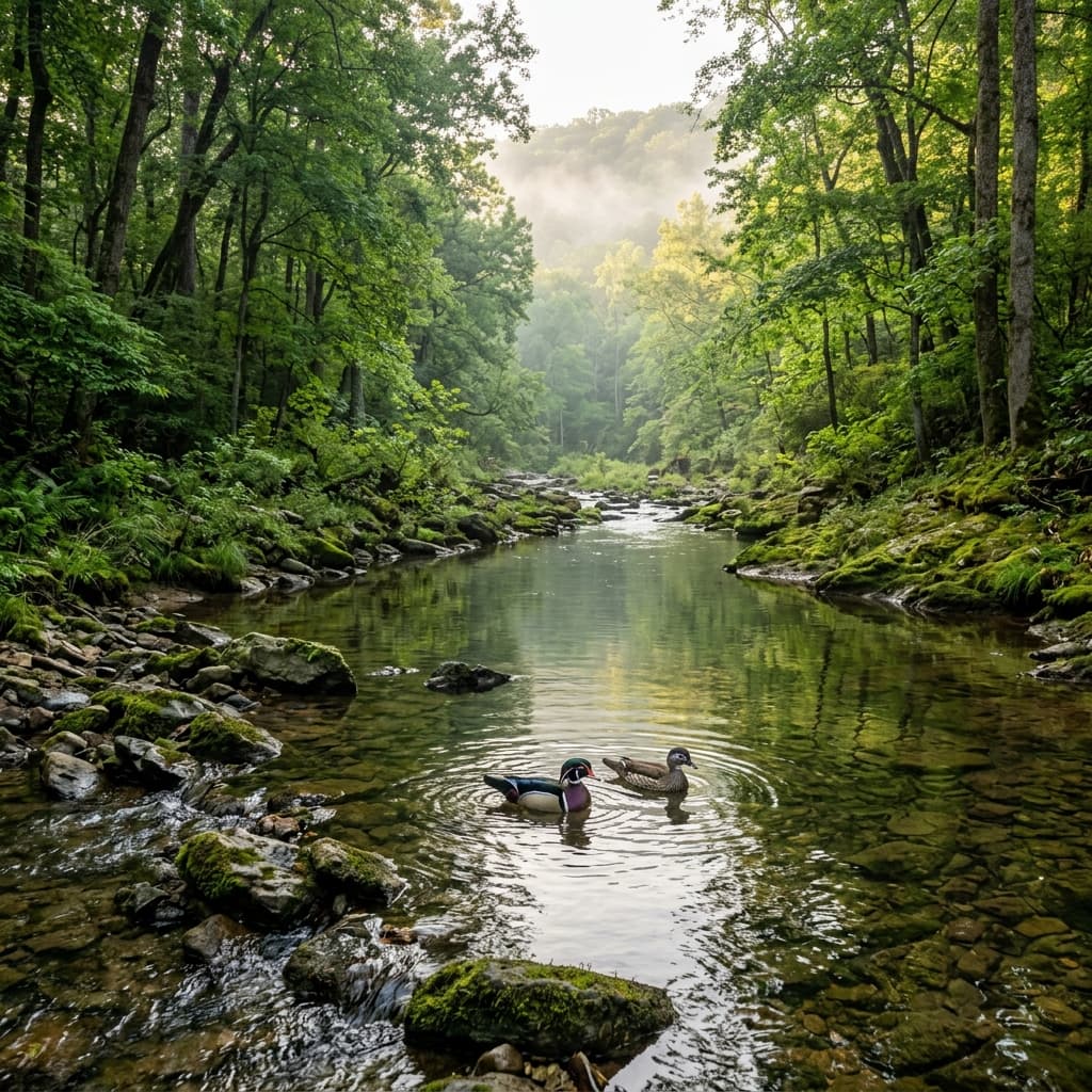Ozark Forest Creek