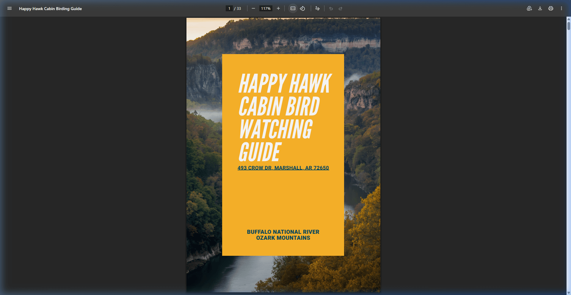 Birding Guide Cover