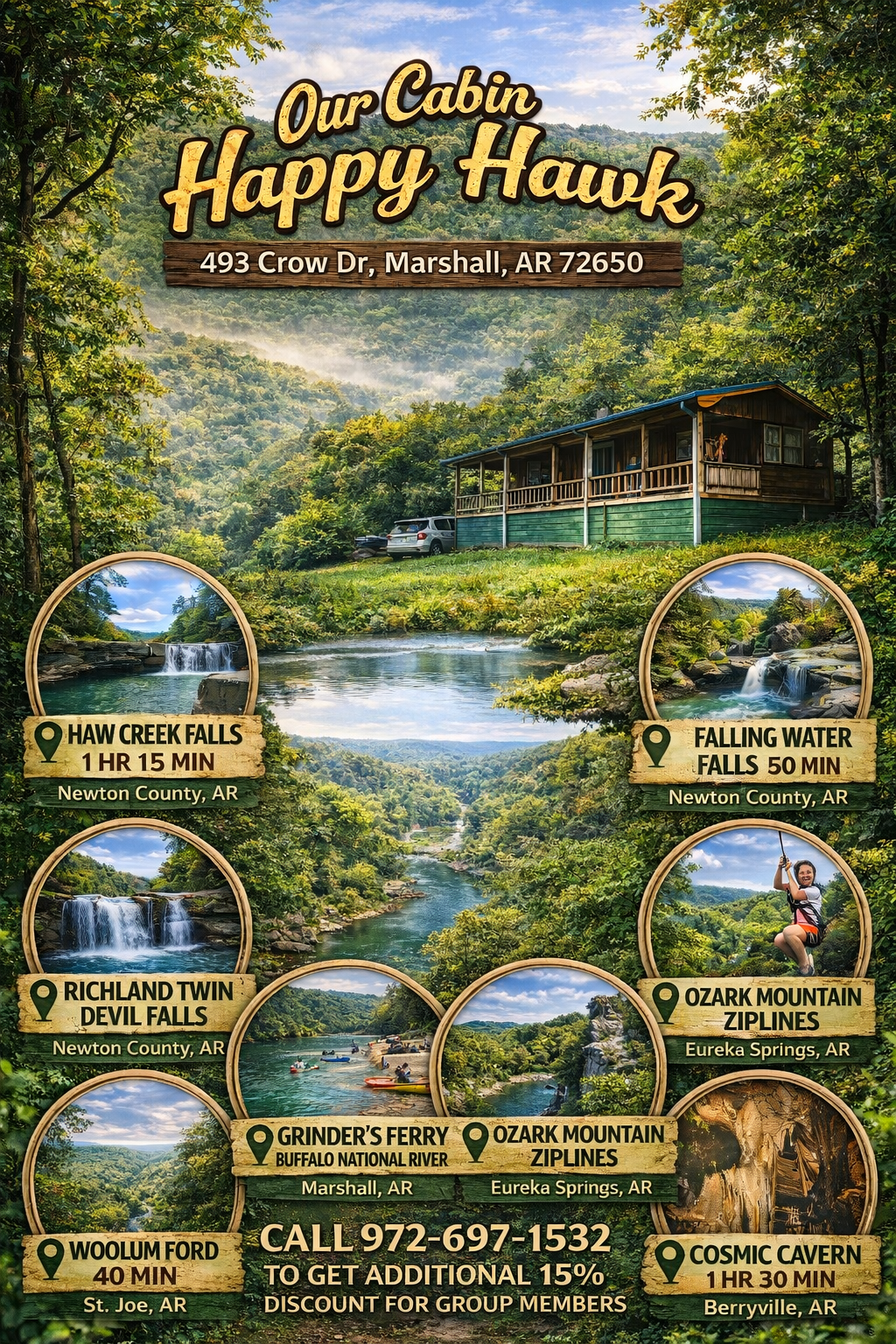 Beyond the cabin