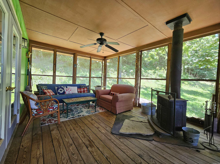 Screened porch