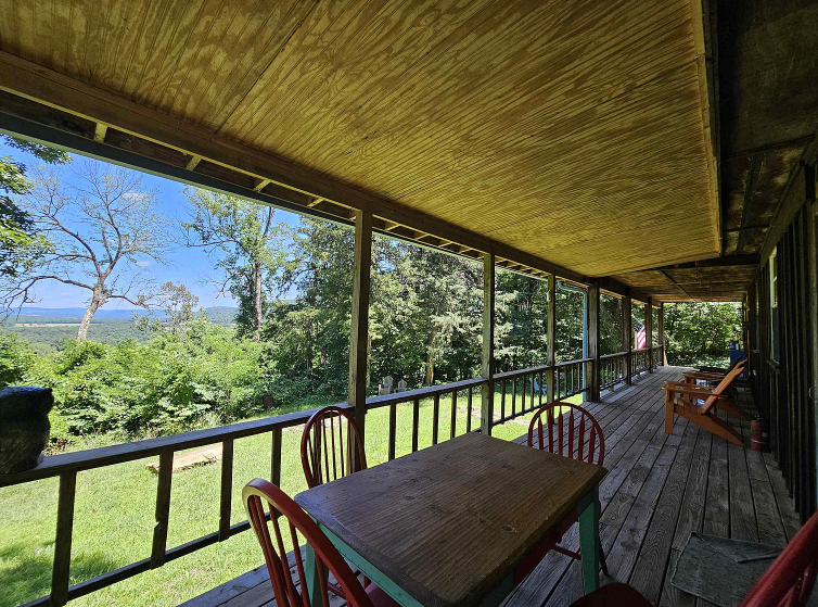 A glimpse inside the cabin