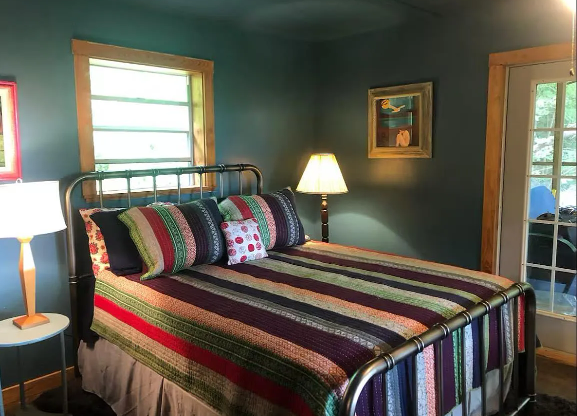 A glimpse inside the cabin
